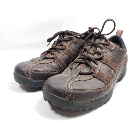 Nunn Bush Men's Size 9 Wide Brown Leather Sneakers - Picture 2 of 10